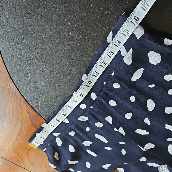 Wilfred Navy Blue Faun Wide Leg Cropped Pants L - Picture 11 of 15